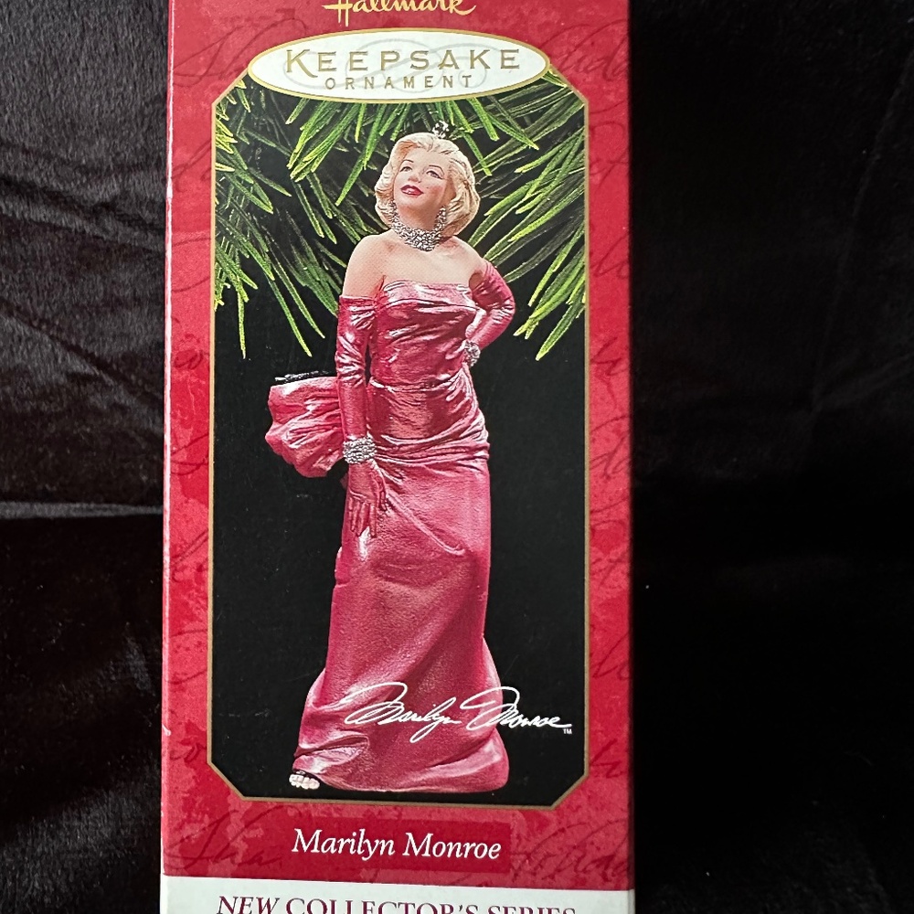Vintage Hallmark Keepsake Ornament 1997 Marilyn Monroe
